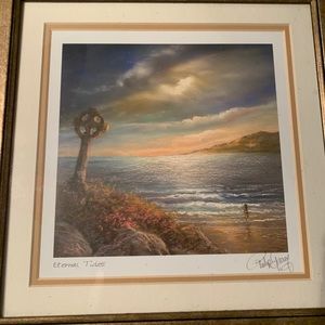 2 prints by artist Philip Gray/Irish knot pic